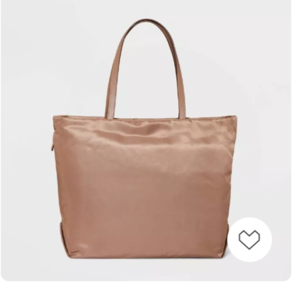 A New Day tote with padded laptop sleeve
